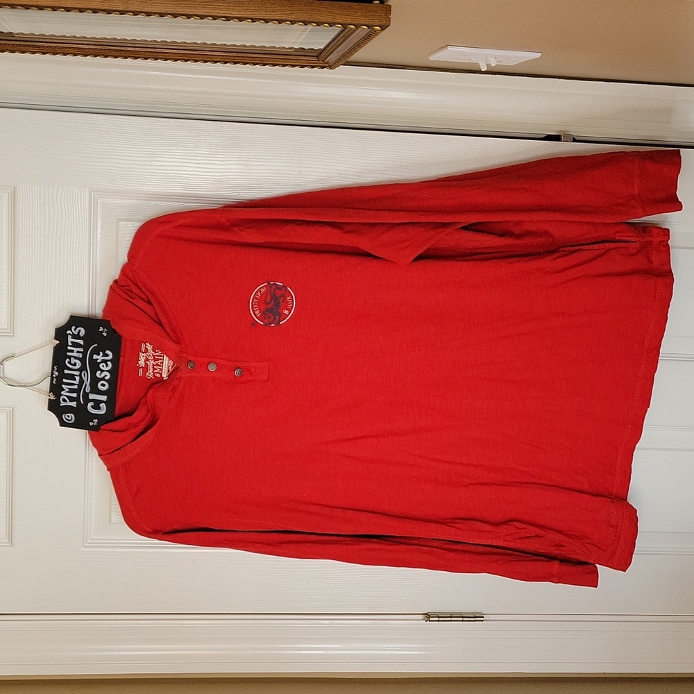 Disney Twenty Eight & Main Hoodie Red XXL Long Sleeve